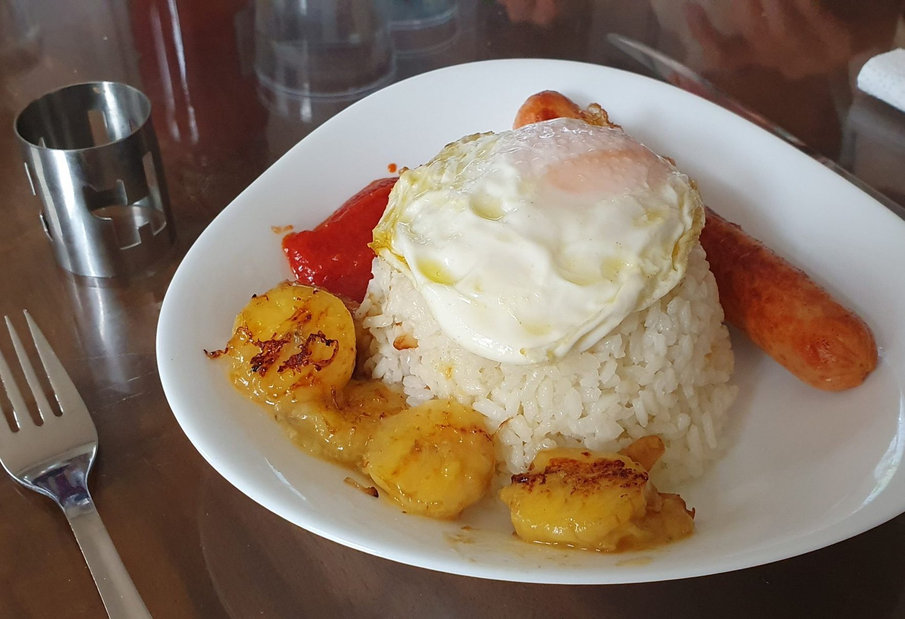 Arroz Blanco / A la cubana
